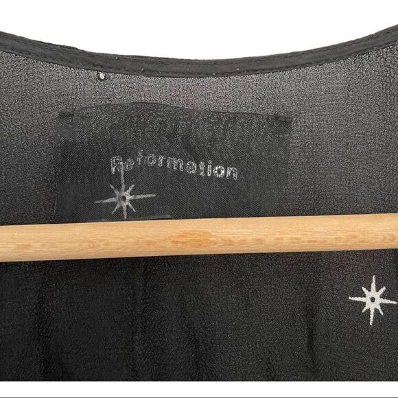 Reformation Mini Wrap Dress - Picture 3 of 9